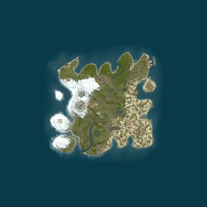 Map of My Friend Rust Server