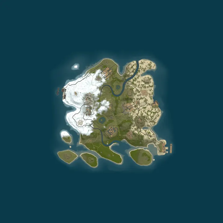 Map of RustX Reborn No KOS ZA