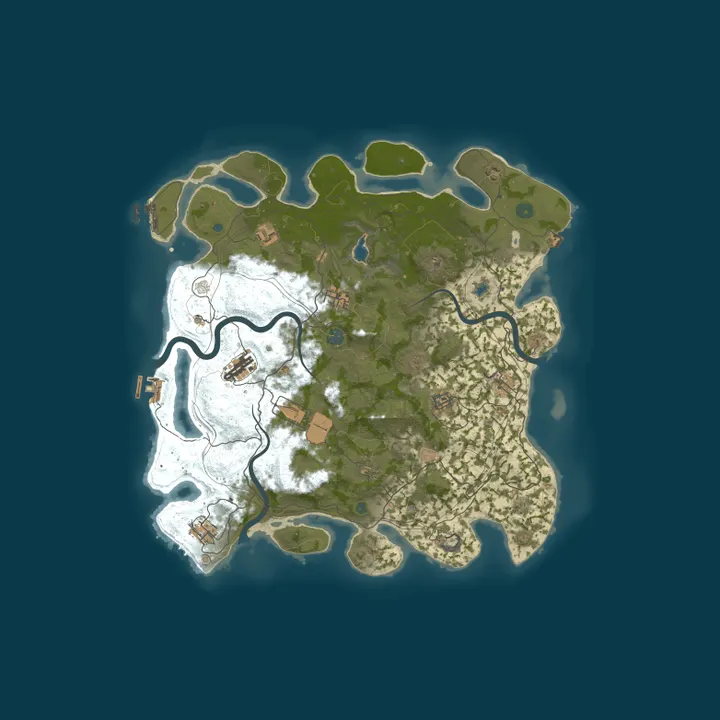 Map of Modded 2x | Dias Largos | MAPWIPE 26.10 RUSTERZ.COM