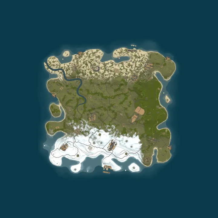 Map of Bestrust Solo/Duo 2x #2 | NEXT FULLWIPE in 16 hours 28.10