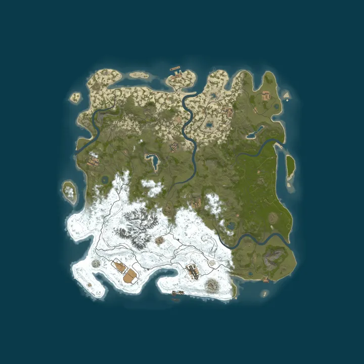 Map of Rust by G-Portal.com