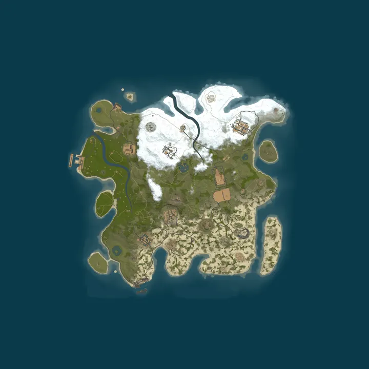 Map of BLACK | EU/RU | 2X | PVP | EVENTS