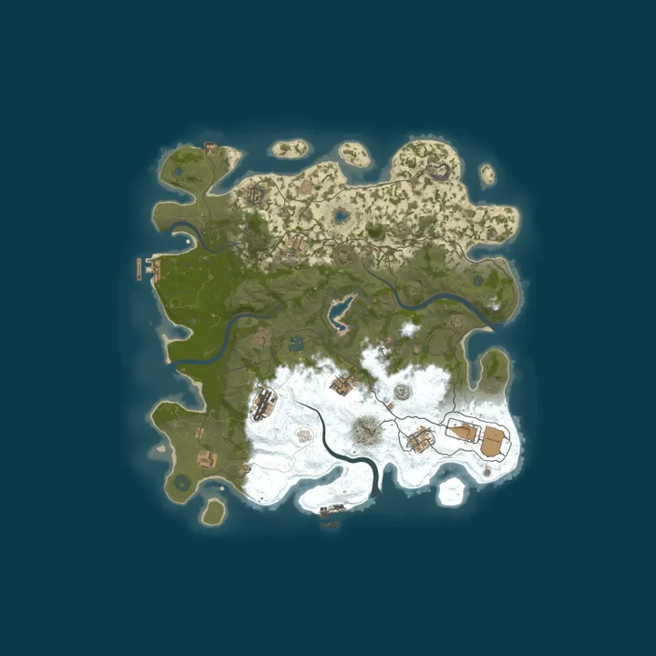 Map of RUSTSCREEM[KR][JP][DV]Solo/Duo