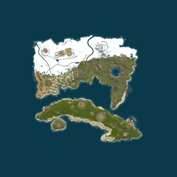Map of CUBA to USA