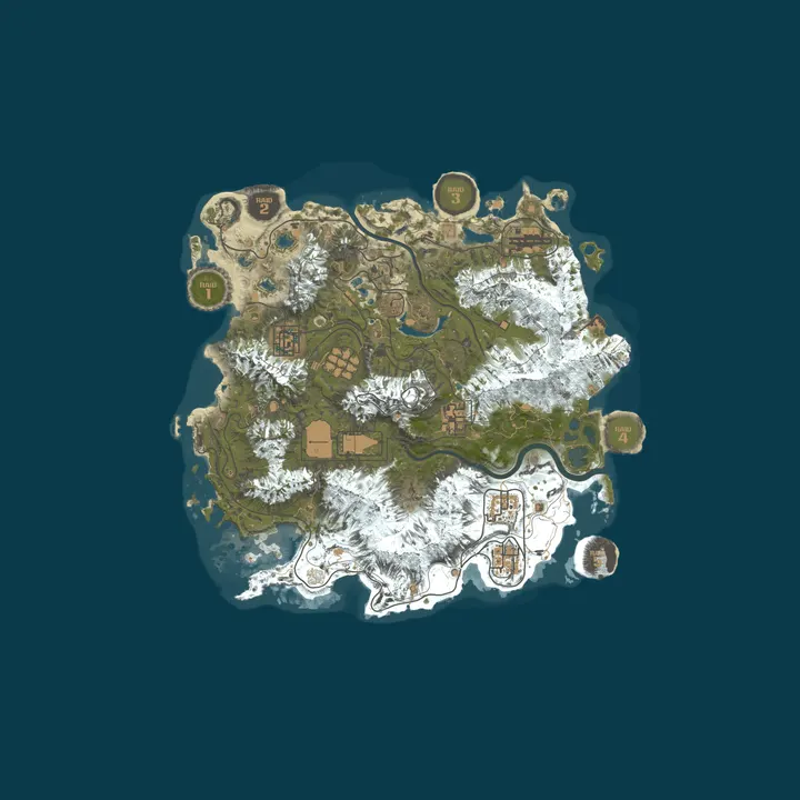 Map of TRB | Extraction Point | Trios | 3X | PVP | KITS | Bi-weekly