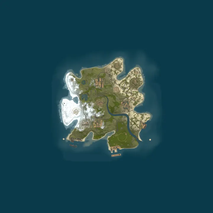 Map of Hostmancer Tunnel Setup B