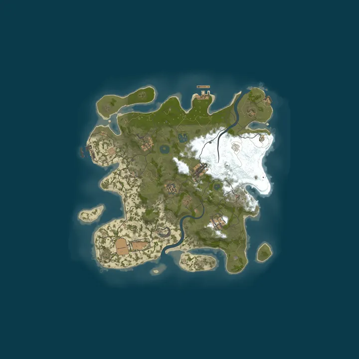 Map of Rust server