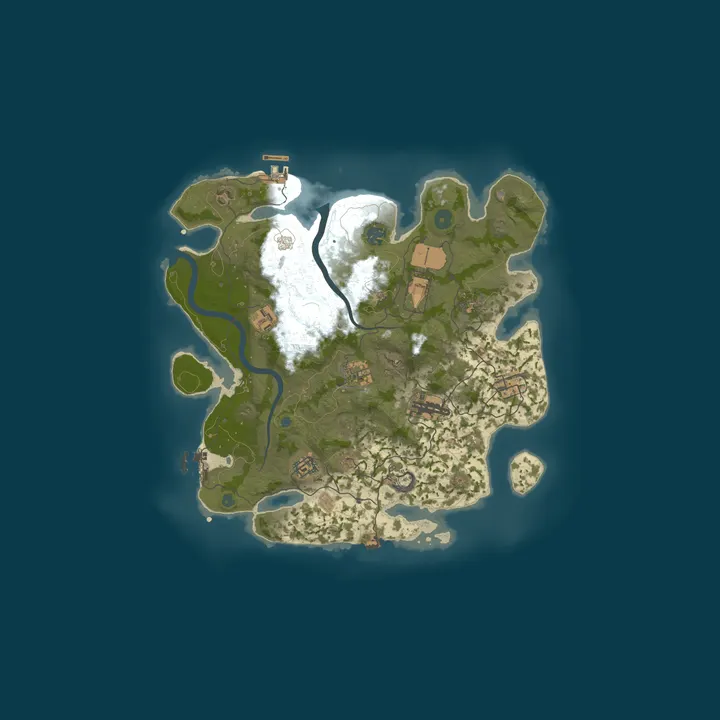 Map of Mercdadys Rust Server