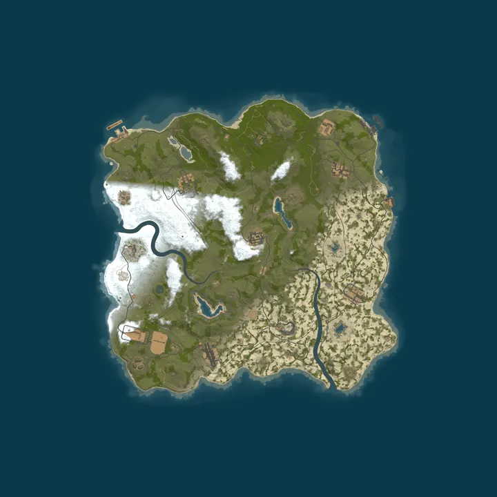 Map of EU RustLife.net | Solo/Duo/Trio | Fridays | Noob Friendly