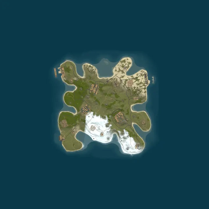Map of Bestrust Solo/Duo/Trio/Quad 2x #4 - Weekly | JUST FULLWIPED 28.