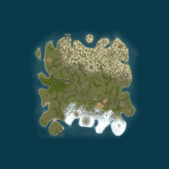 Map of Rustality - 10x | No BPs | Kits | Shop