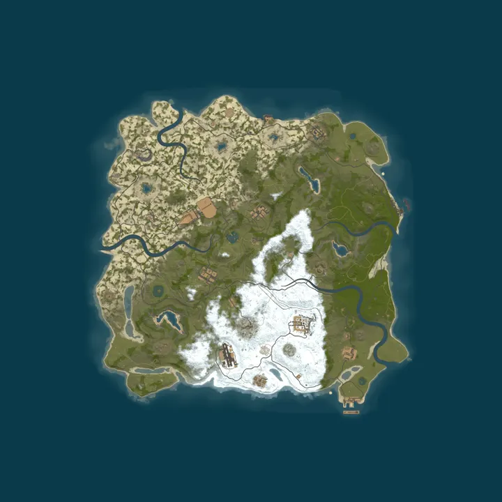 Map of 404 RUST SOLO/DUO | ЧТ | ДЛЯ НОВИЧКОВ 22.10