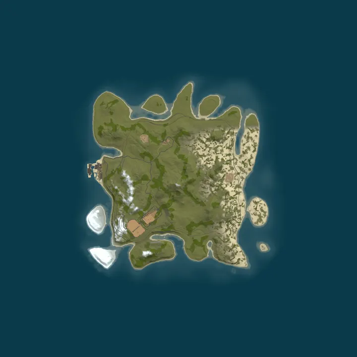 Map of TMKBUD X1000000 | HARDPVP | BATTLEFIELD | CLANS | NOLIMIT | FPS