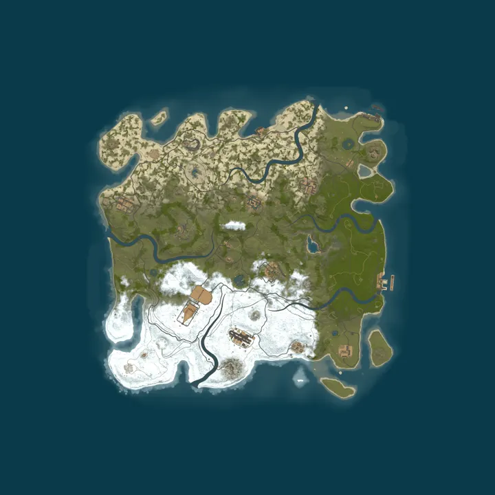Map of 『冰世界』|10.29新服-独狼-双人-新档-萌新乐园