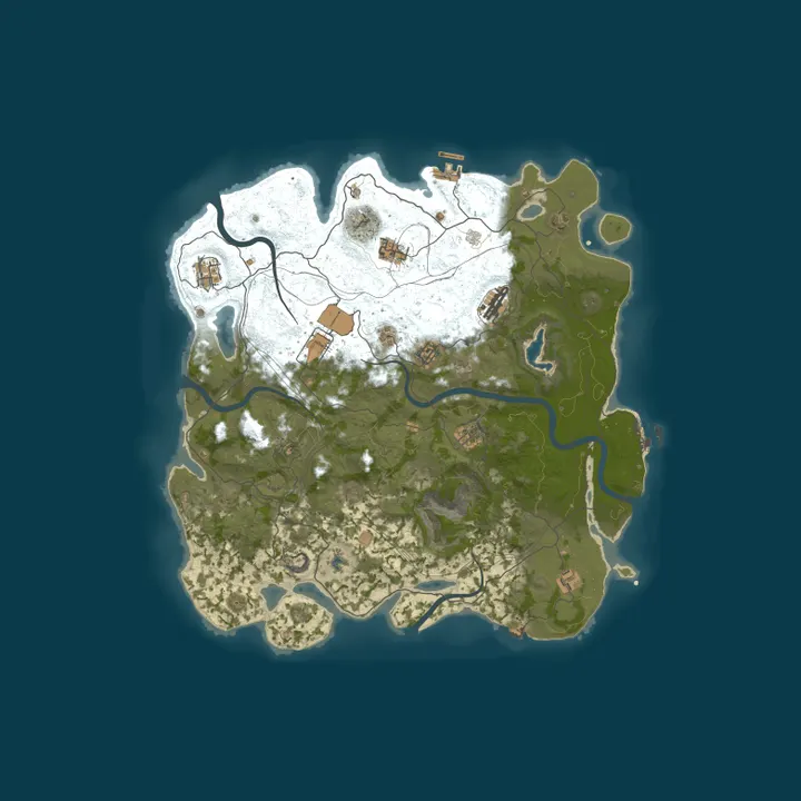 Map of Rusticated.com - US Main