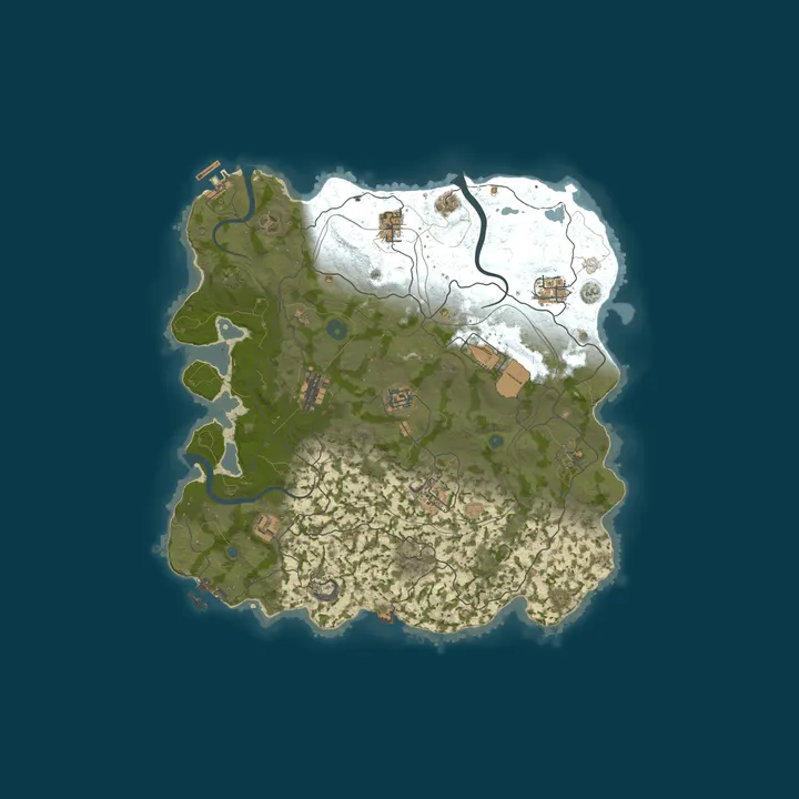 Map of RustVikings | Solo/Duo | Sundays | FULLWIPE 25/10 16:00CET
