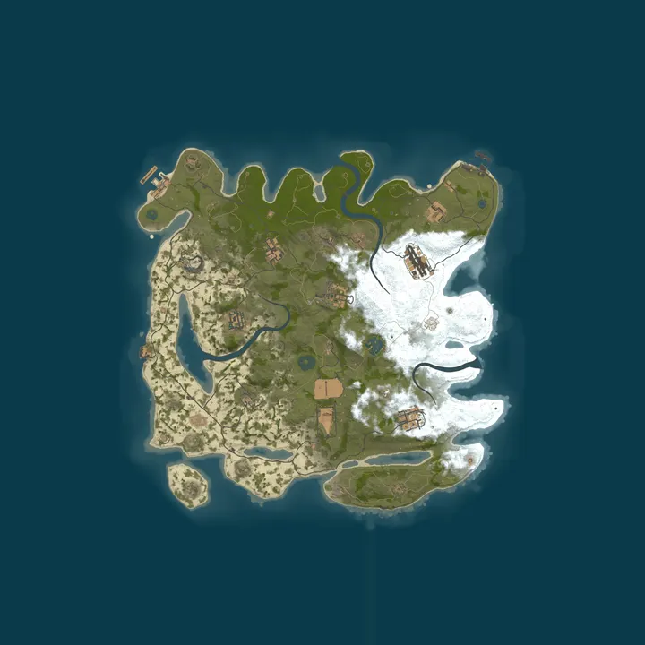 Map of [ESP] BRAVO-LAND 3.0 [PVE]|EVENTOS|COMUNIDAD|