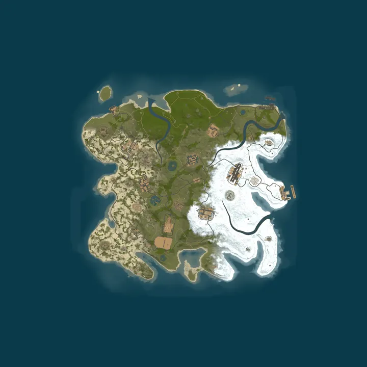 Map of Diamond Rust | Emerald