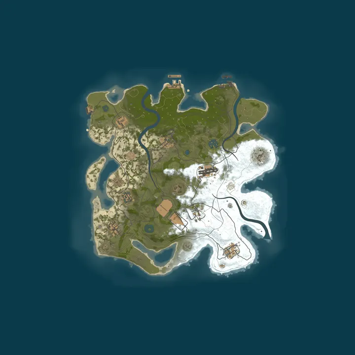Map of #1 EXTASY RUST x50 - x100 | MAX5 | FPS+