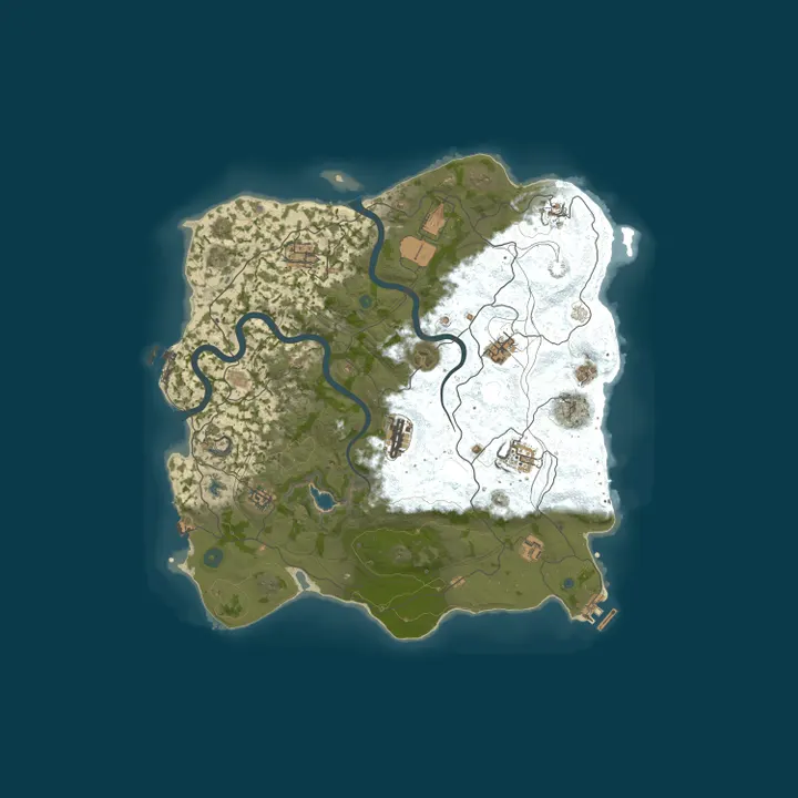 Map of MAIN | PIXEL RUST | x2 | EU | UA | FULL WIPE 22.10