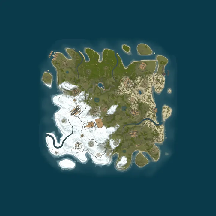 Map of Coog's Hunger Games