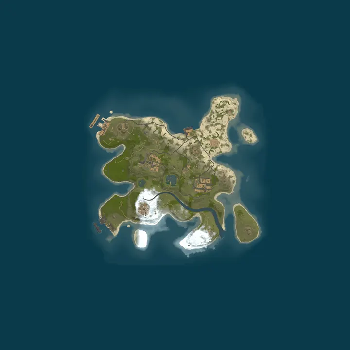 Map of NexusRust | 2x | EU | Vanilla+