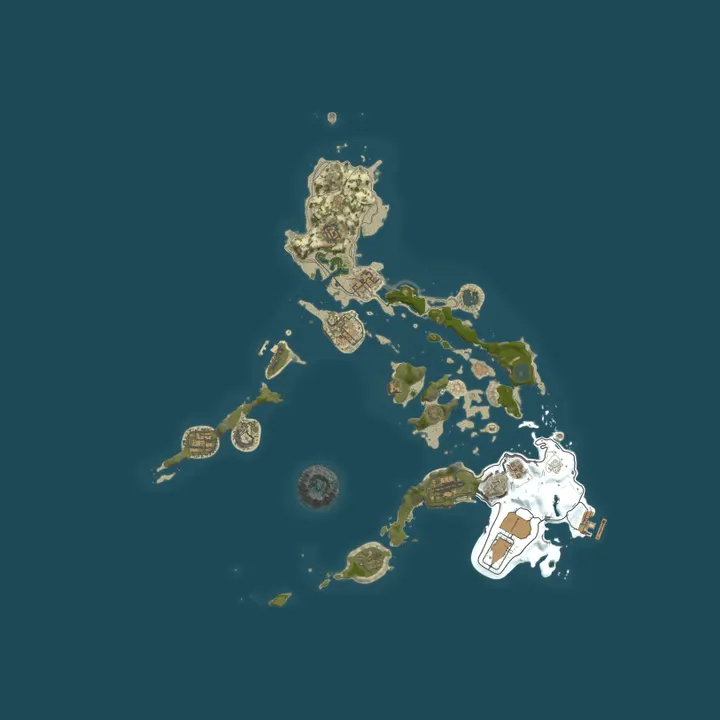 Map of Orange Cat server