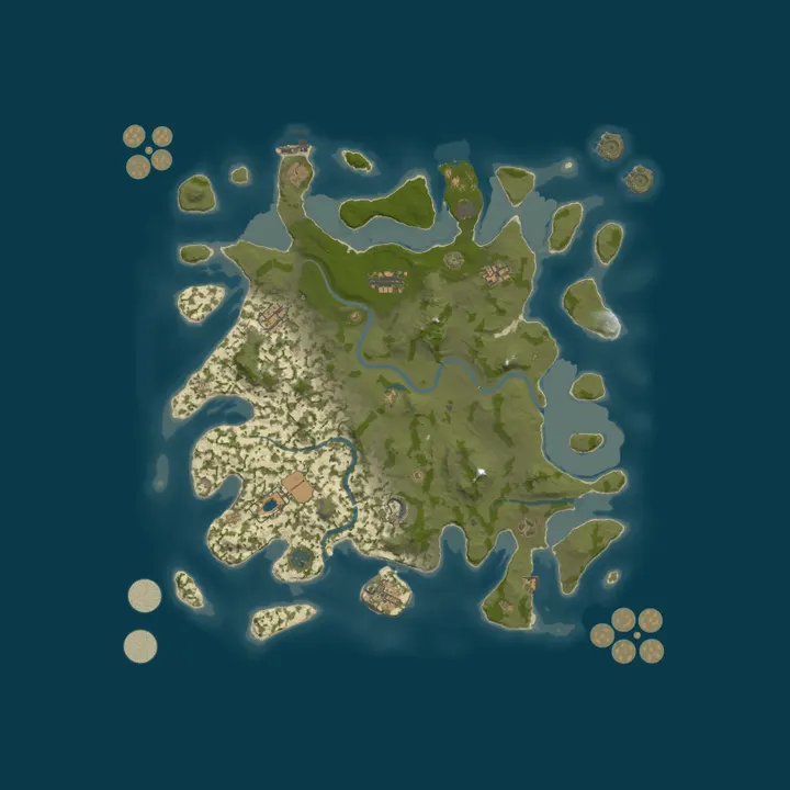 Map of GfG Test Server
