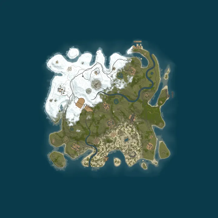 Map of BattleZone.gg — SOLO/DUO | Noob Friendly | Full Wiped