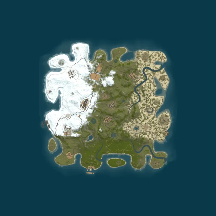 Map of [EU/TR] Dolunay 3x Solo/Duo/Trio/Squad | Loot 3x | TP | Home | 