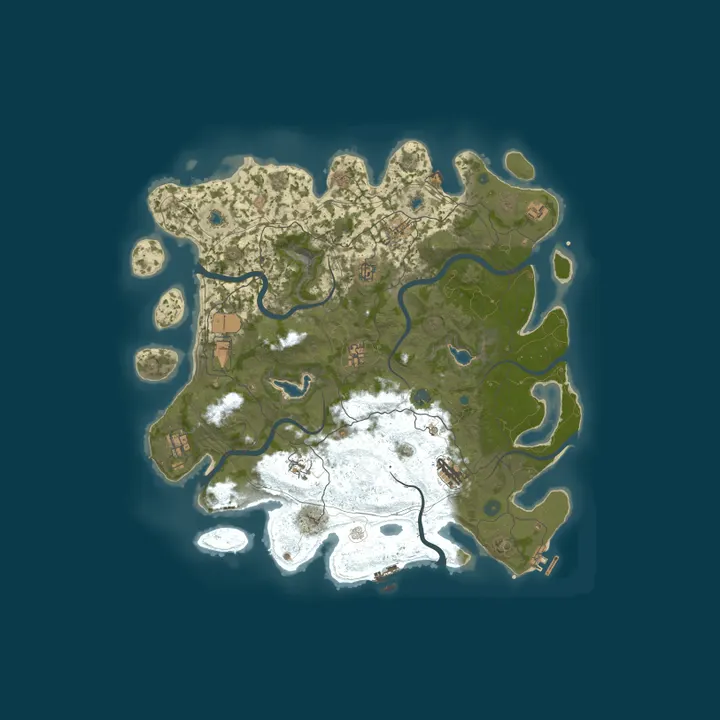 Map of Rust Valley PVP