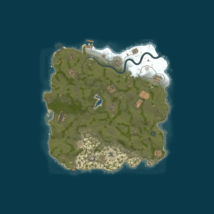 Map of [ES/EU] WARLAND PVE | MINI | RAIDS | SKILLS | EVENTOS | RP | 29